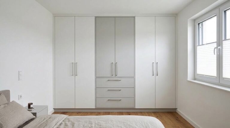 Schlafzimmerschrank Detail 2