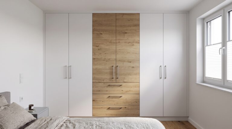Schlafzimmerschrank Detail 3